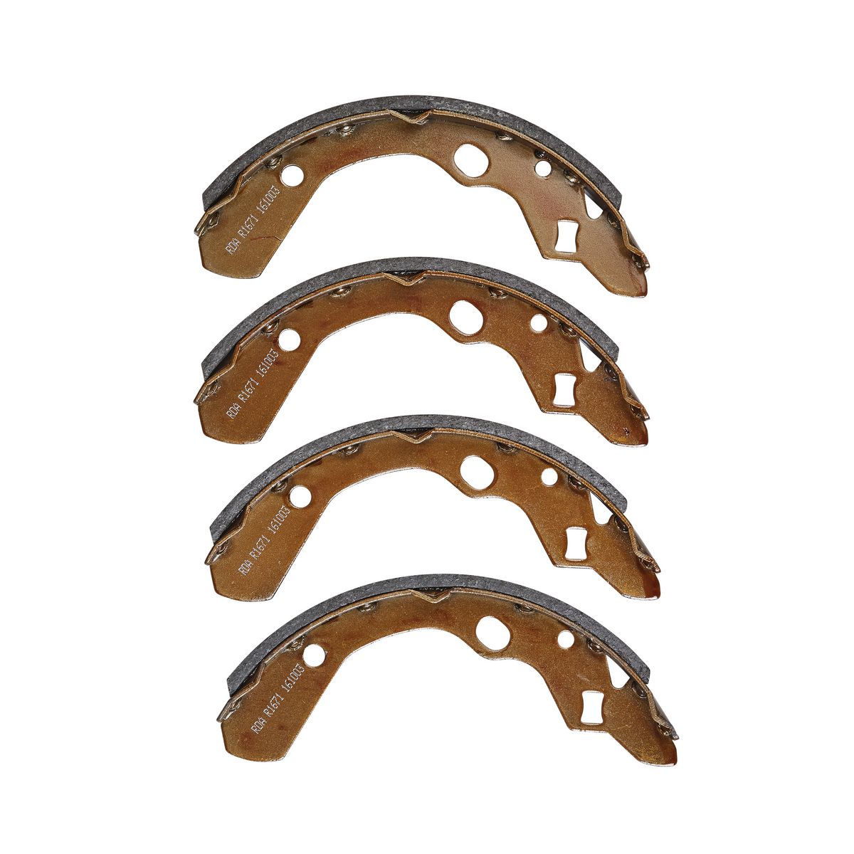 RDA Brake Shoe Set Rear R1671