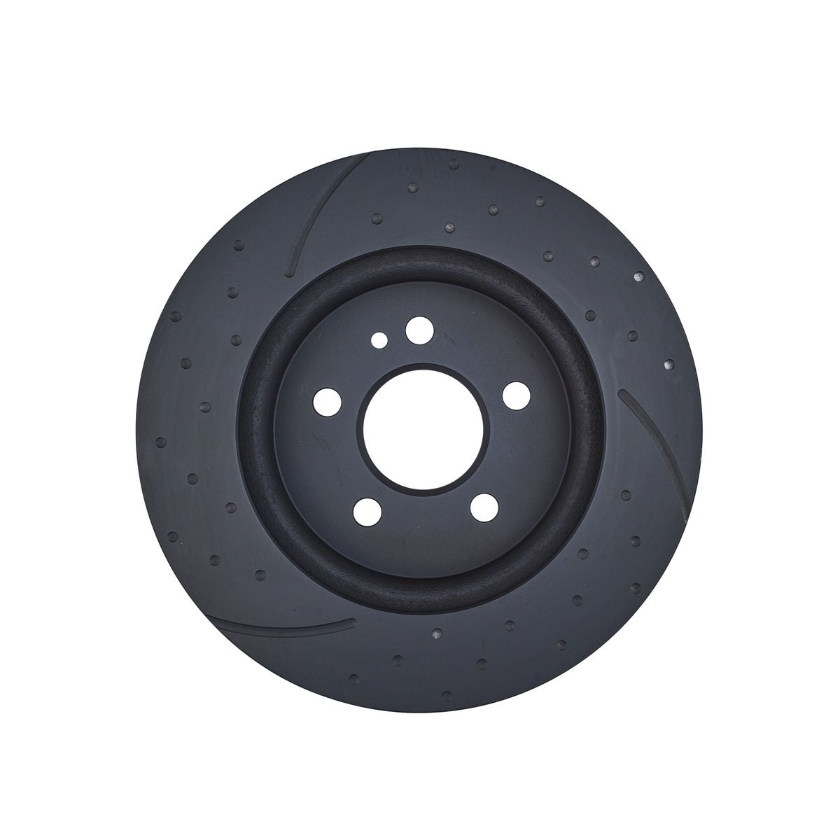 RDA Slotted And Dimpled Brake Rotor Pair 303mm Front RDA7286D