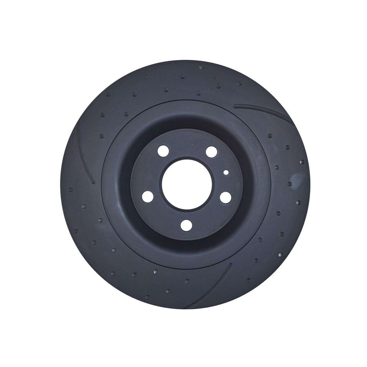 RDA Slotted And Dimpled Brake Rotor Pair 330mm Rear RDA7884D
