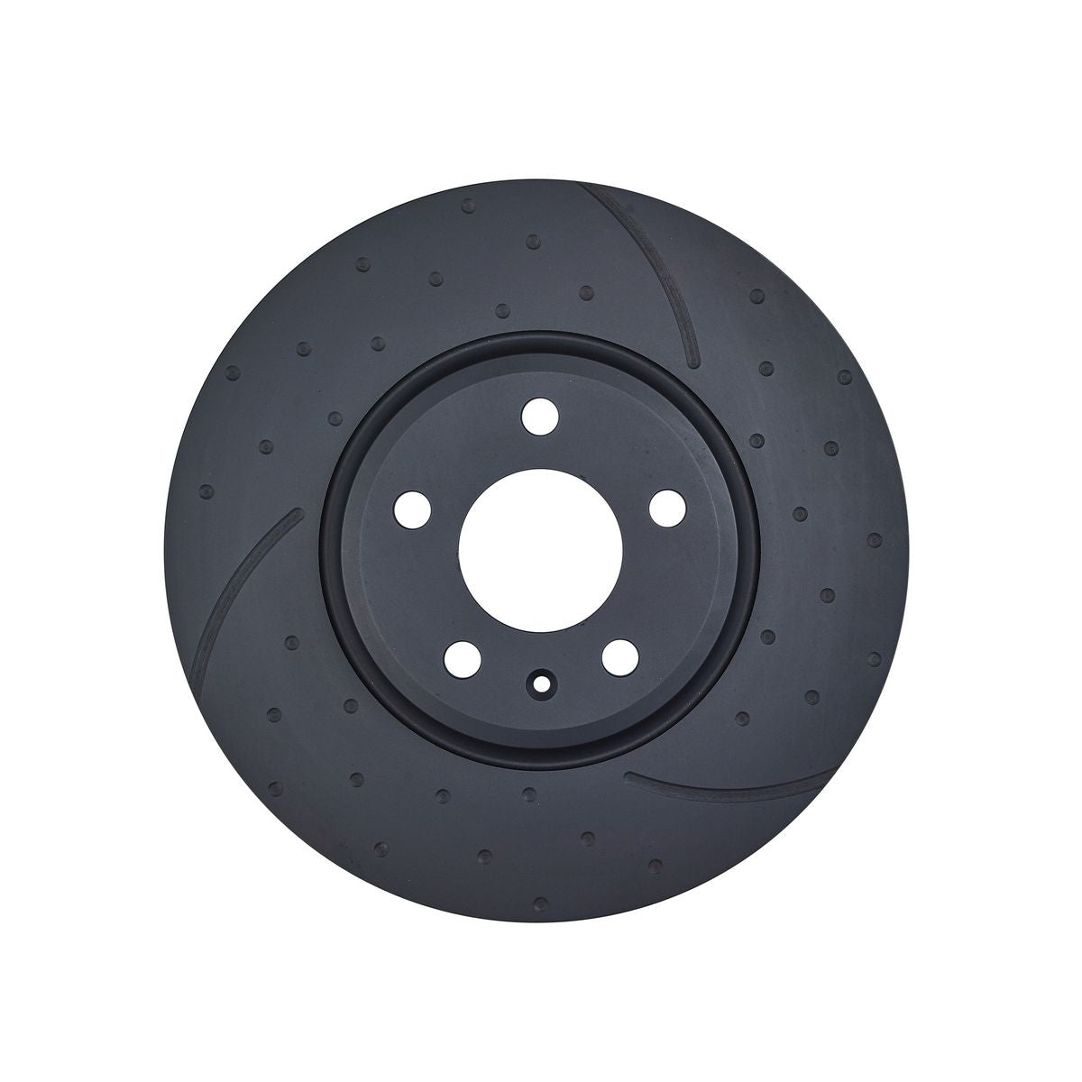 RDA Slotted And Dimpled Brake Rotor Pair 320mm Front RDA8009D