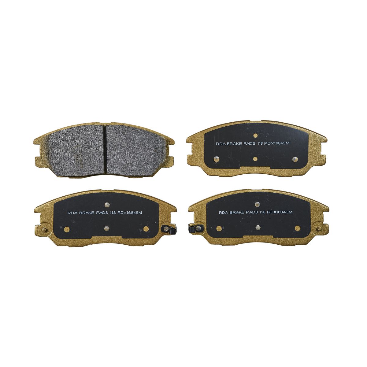 RDA Brakes Extreme Brake Pad Set Front RDX1684SM