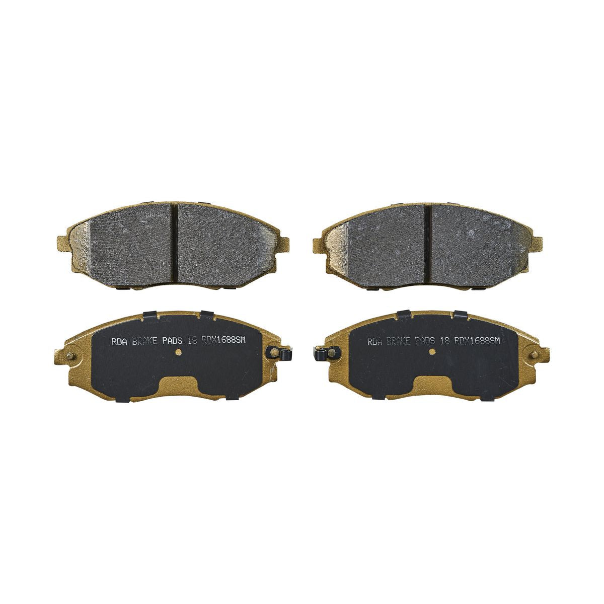 RDA Brakes Extreme Brake Pad Set Front RDX1688SM