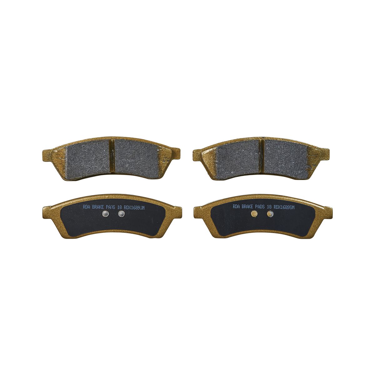 RDA Brakes Extreme Brake Pad Set Rear RDX1689SM