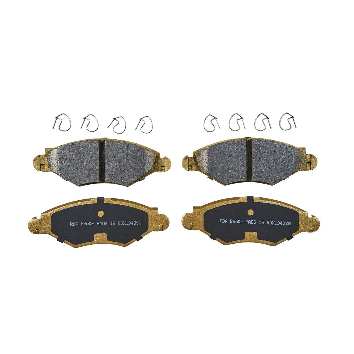 RDA Brakes Extreme Brake Pad Set Front RDX1943SM