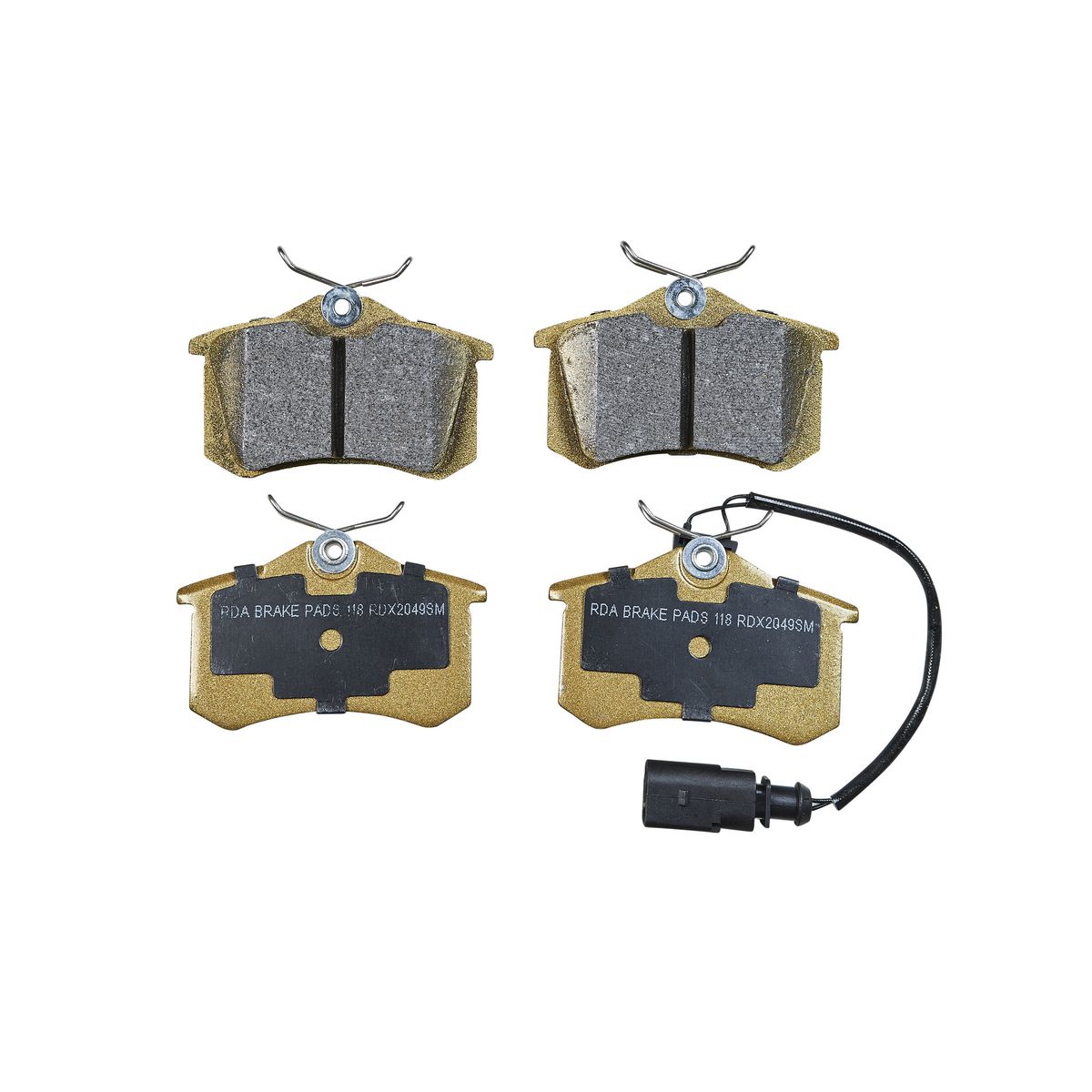 RDA Brakes Extreme Brake Pad Set Rear RDX2049SM