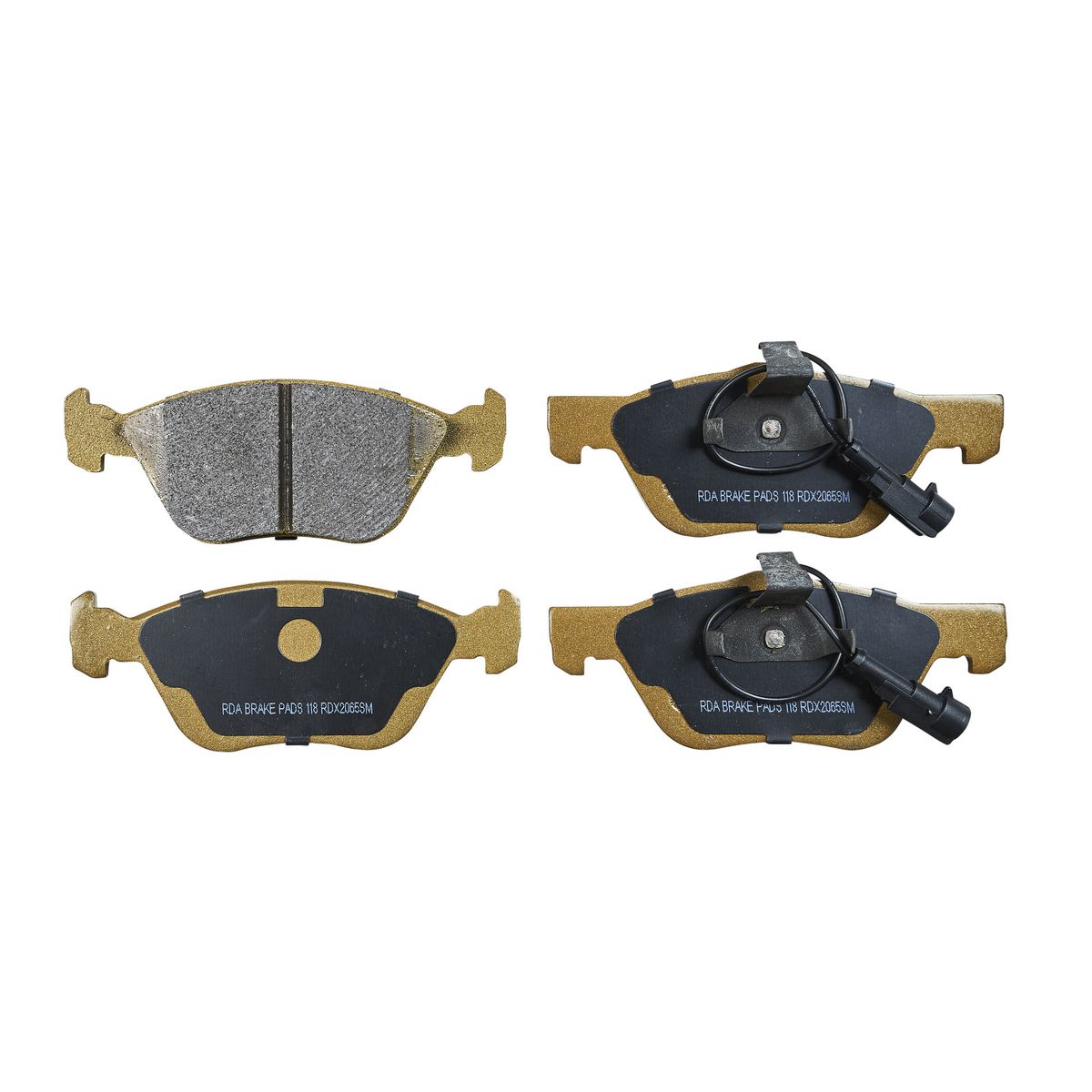 RDA Brakes Extreme Brake Pad Set Front RDX2065SM