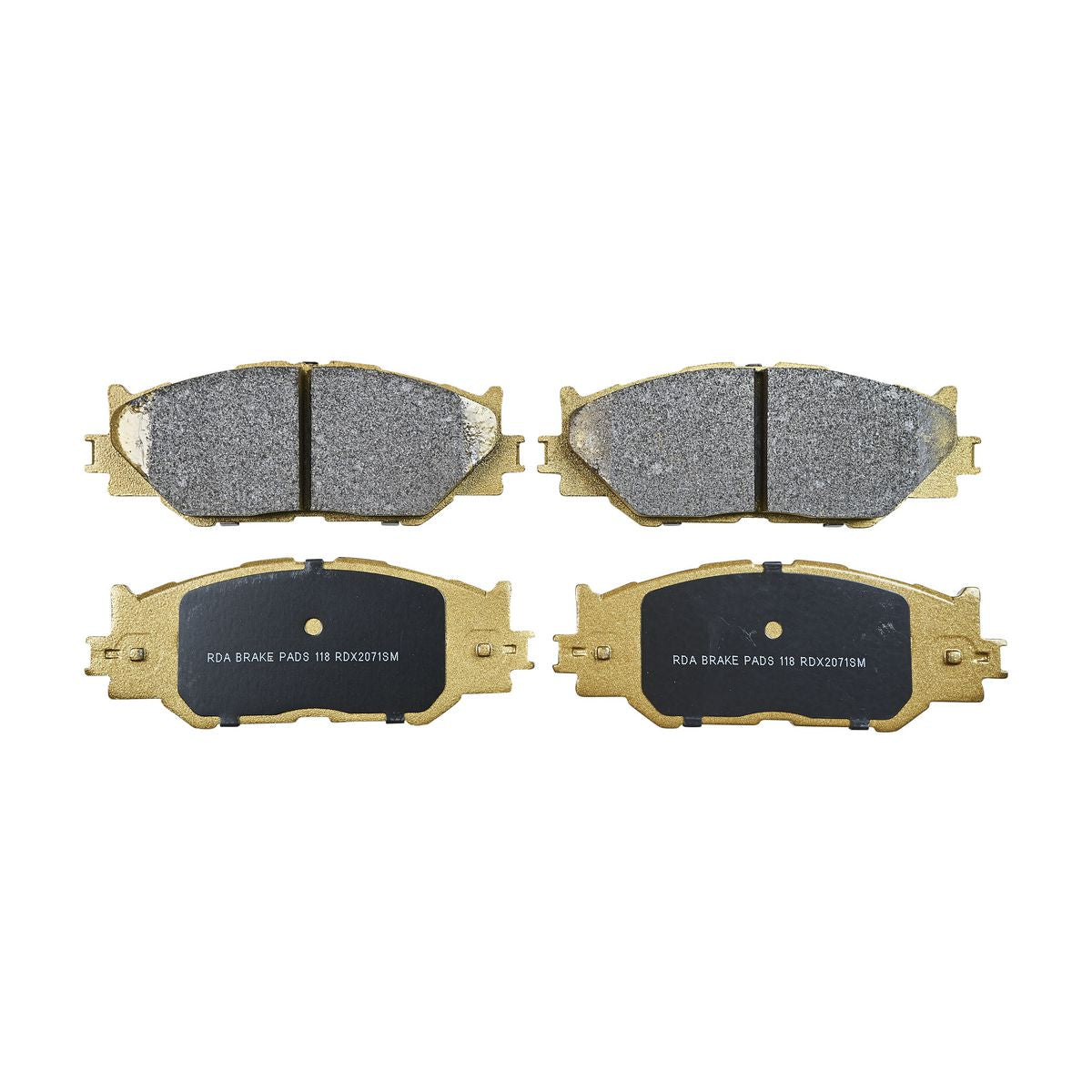 RDA Brakes Extreme Brake Pad Set Front RDX2071SM