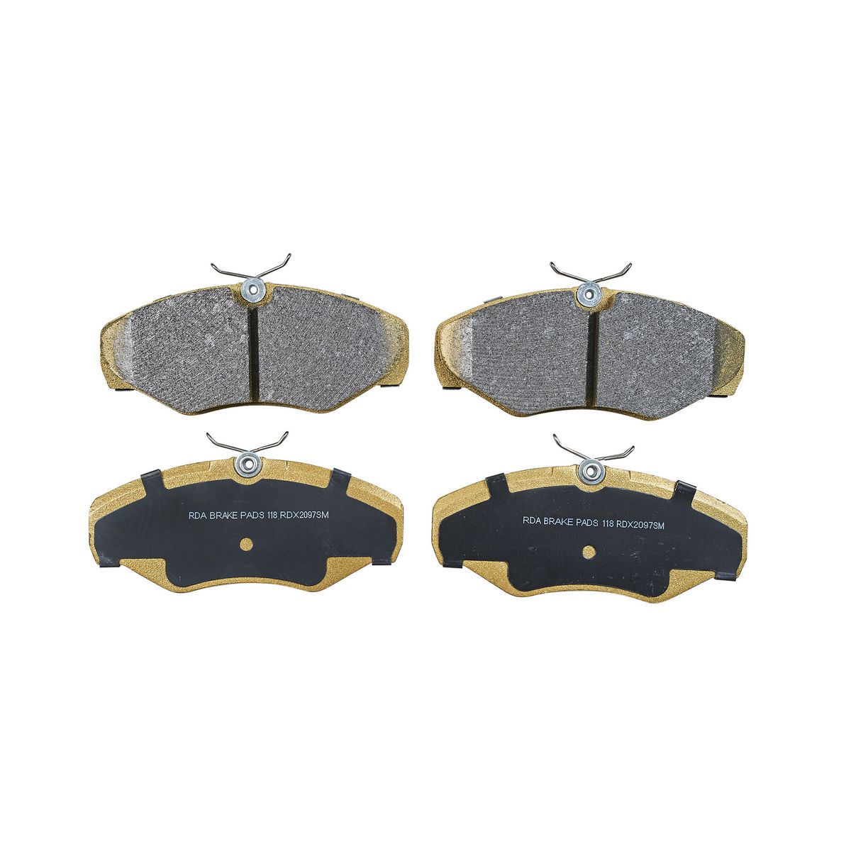 RDA Brakes Extreme Brake Pad Set Front RDX2097SM