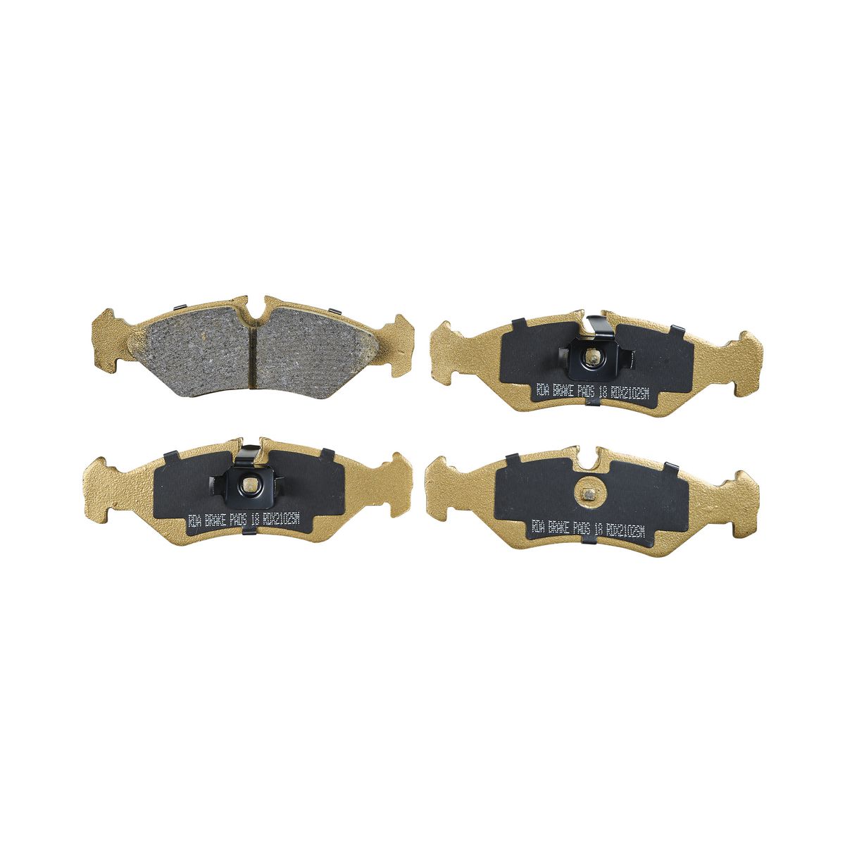 RDA Brakes Extreme Brake Pad Set Rear RDX2102SM