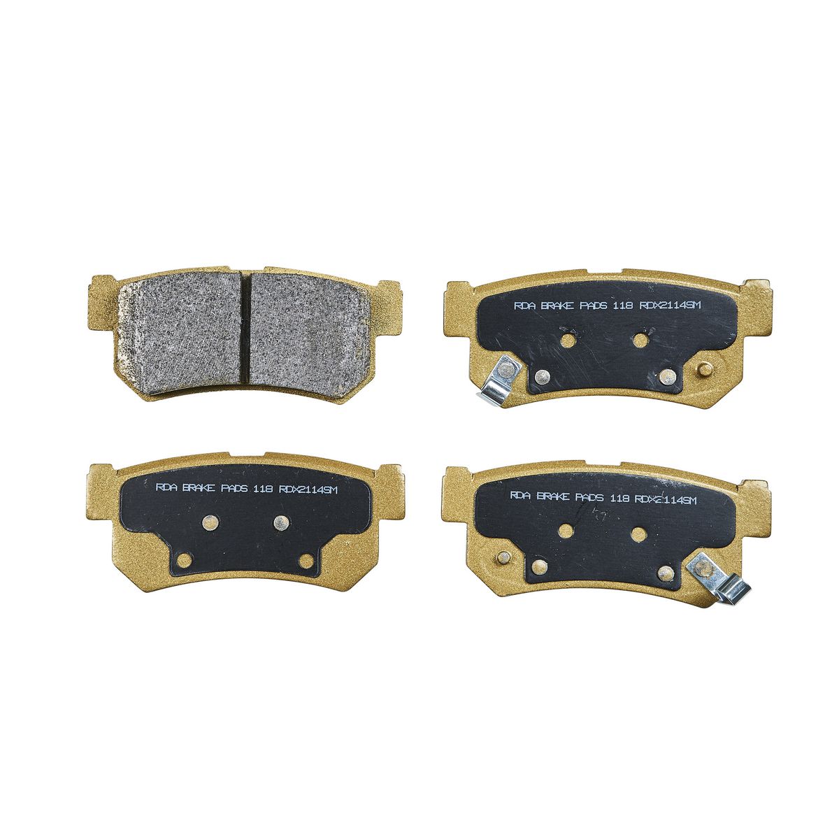 RDA Brakes Extreme Brake Pad Set Rear RDX2114SM