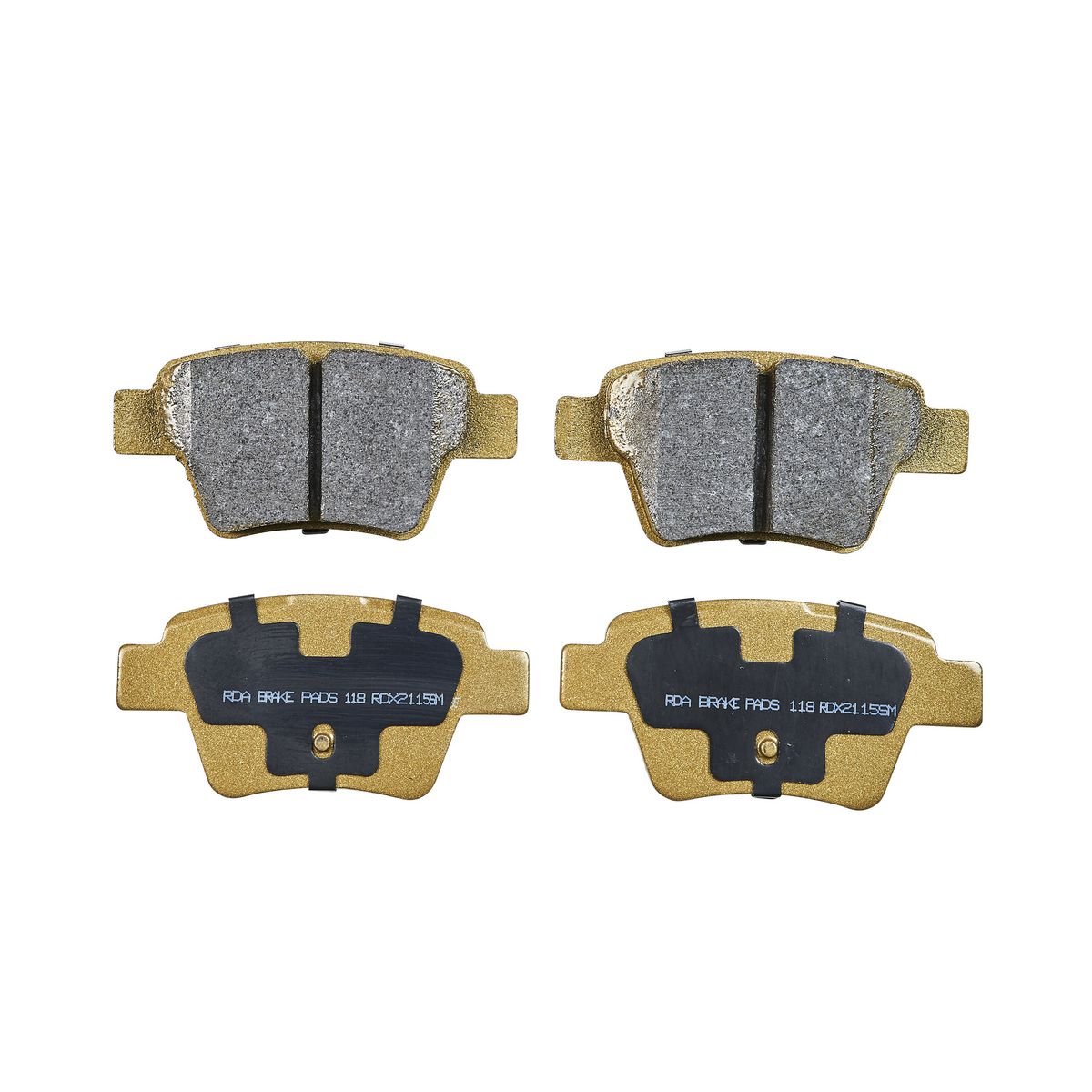 RDA Brakes Extreme Brake Pad Set Rear RDX2115SM