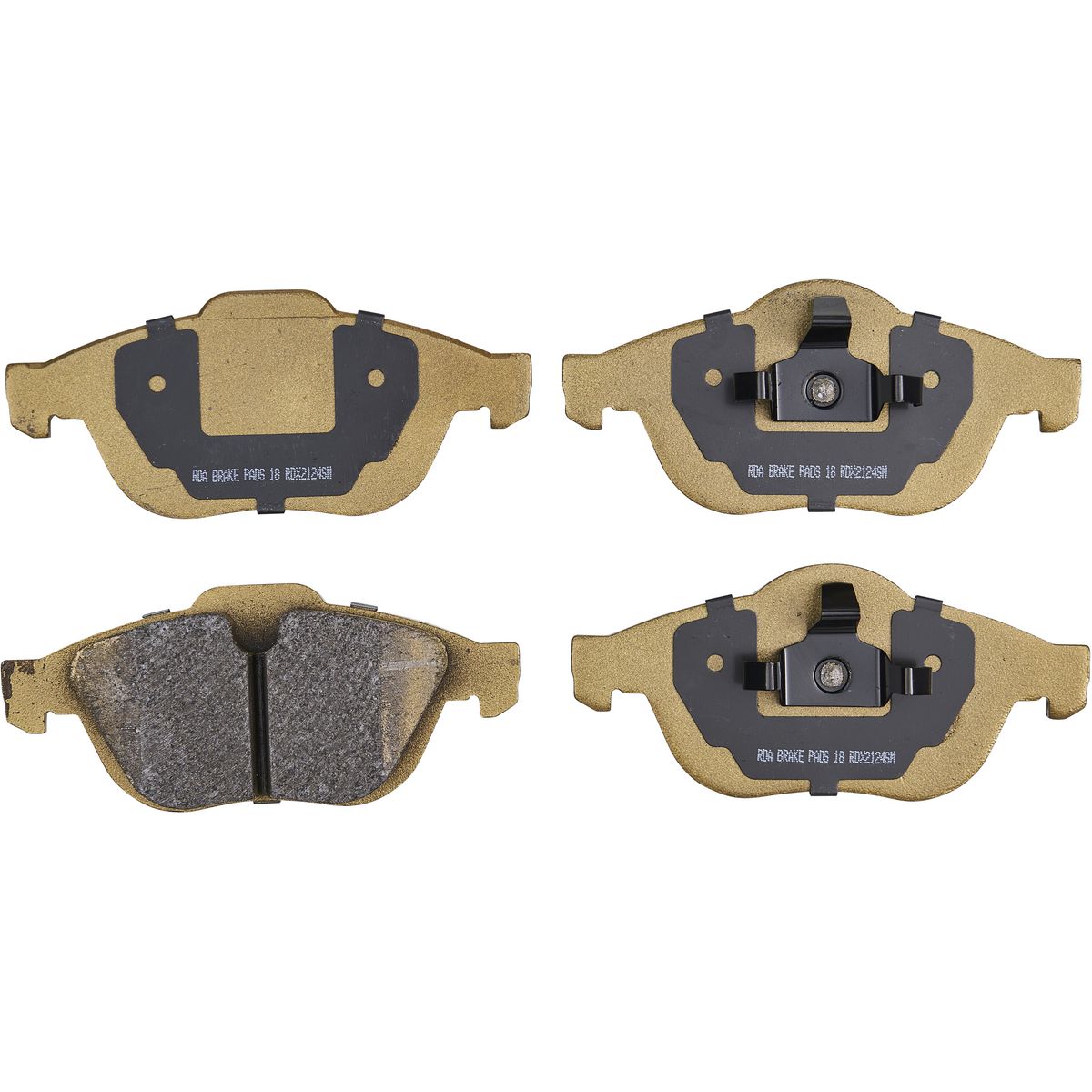 RDA Brakes Extreme Brake Pad Set Front RDX2124SM
