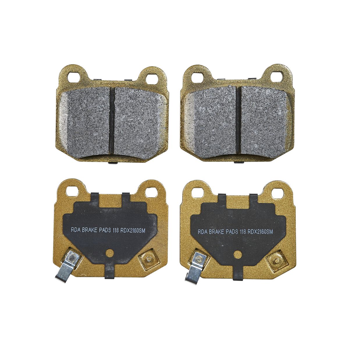 RDA Brakes Extreme Brake Pad Set Rear RDX2160SM