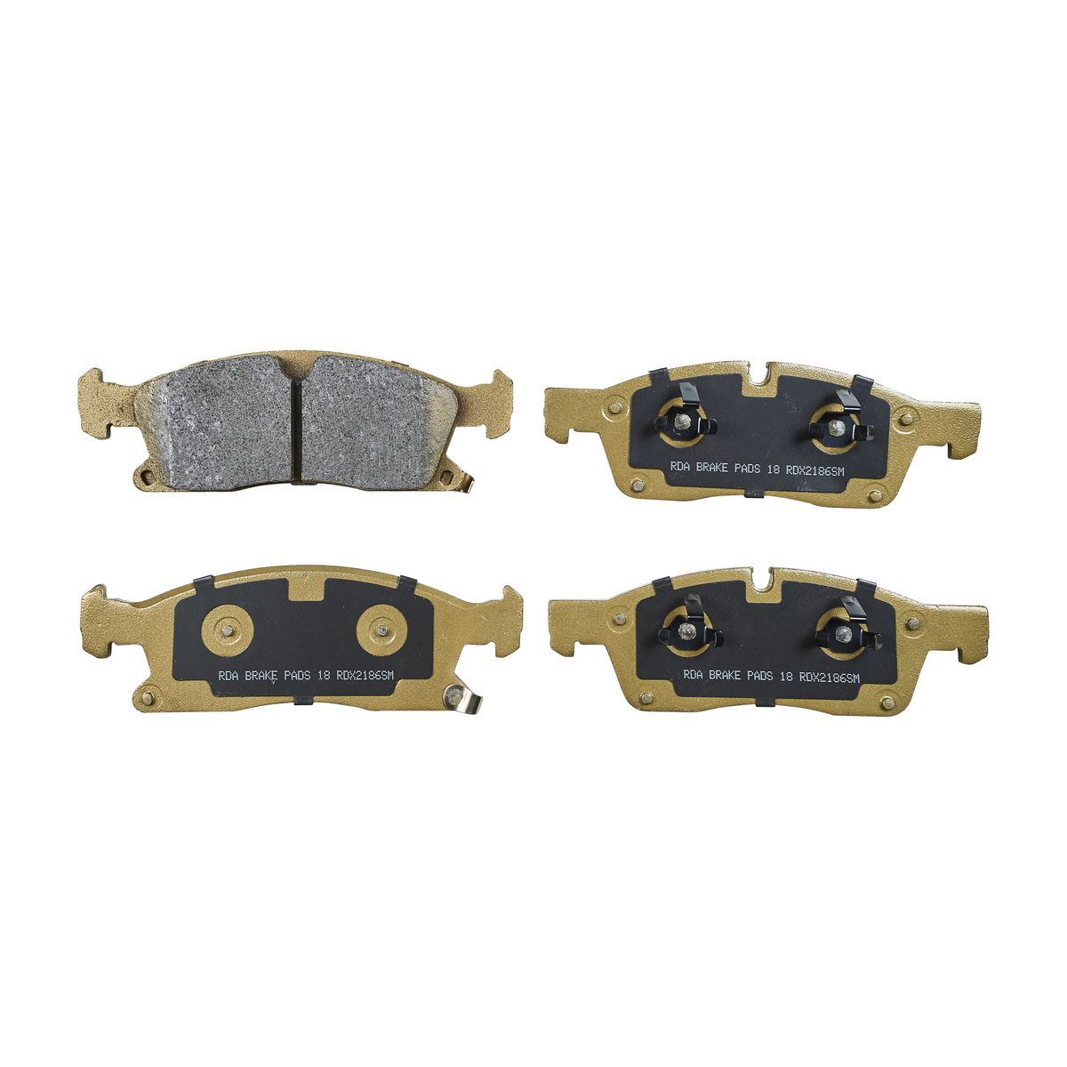 RDA Brakes Extreme Brake Pad Set Front RDX2186SM
