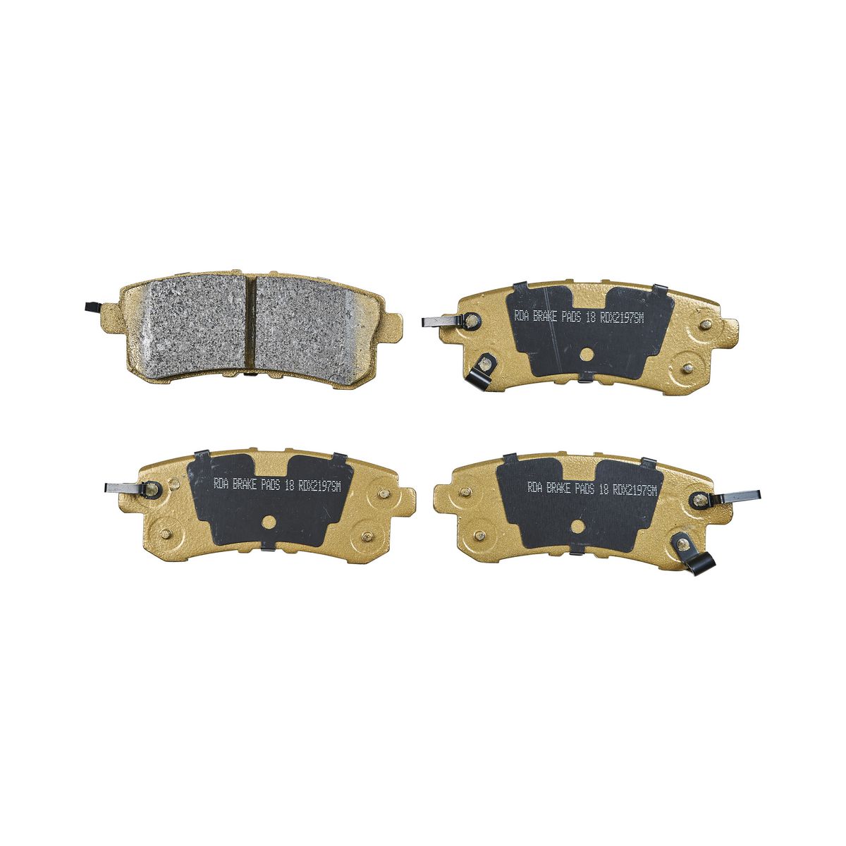 RDA Brakes Extreme Brake Pad Set Rear RDX2197SM