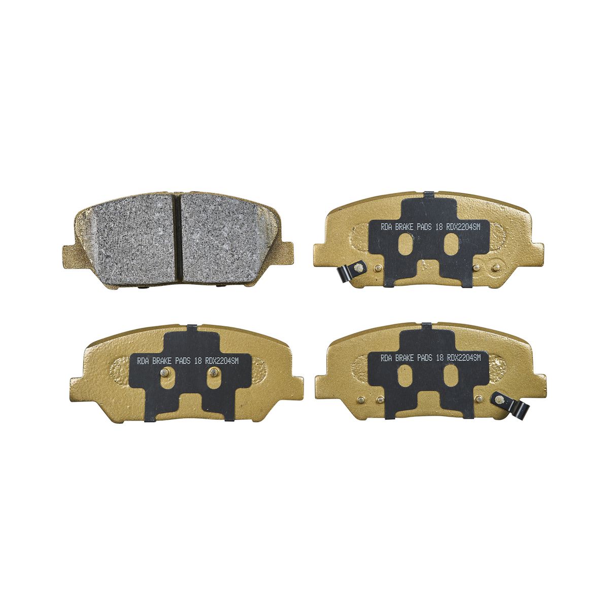 RDA Brakes Extreme Brake Pad Set Front RDX2204SM