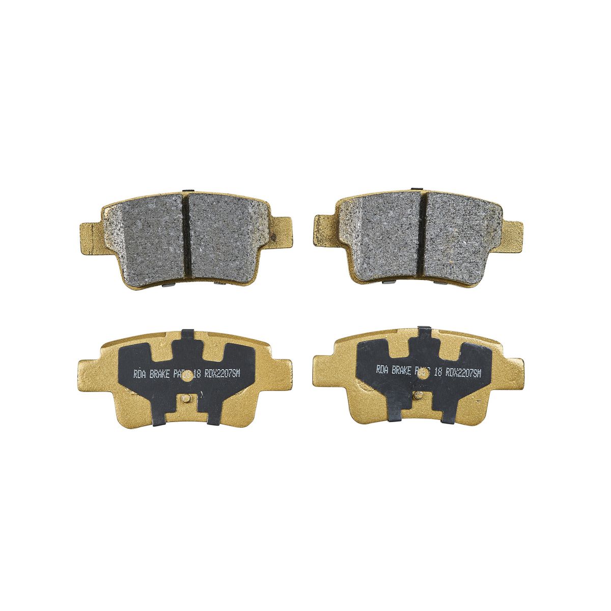 RDA Brakes Extreme Brake Pad Set Rear RDX2207SM