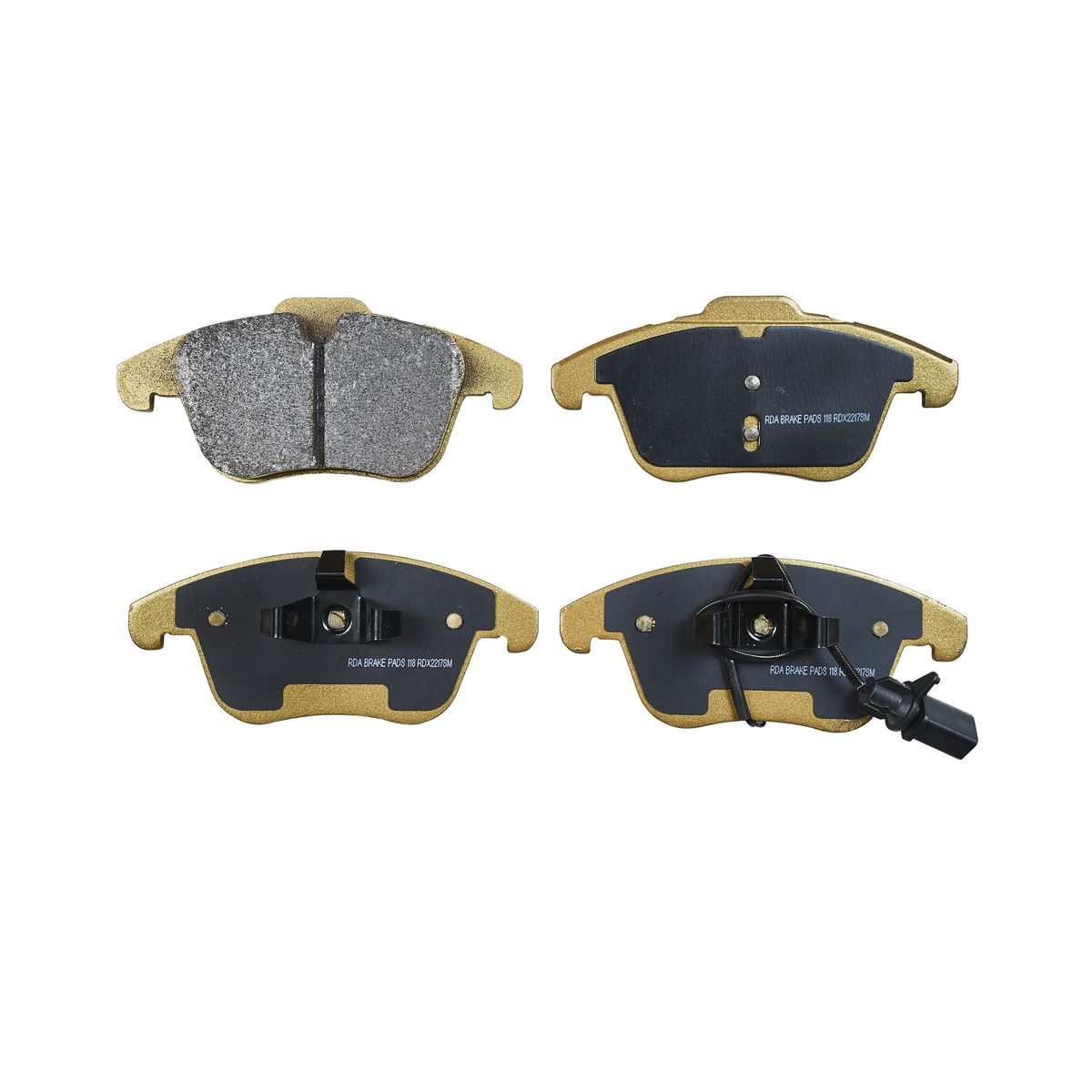 RDA Brakes Extreme Brake Pad Set Front RDX2217SM