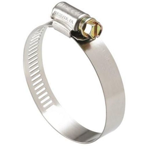 Tridon Hose Clamp 14-27mm Stainless Steel Perforated Band HS010