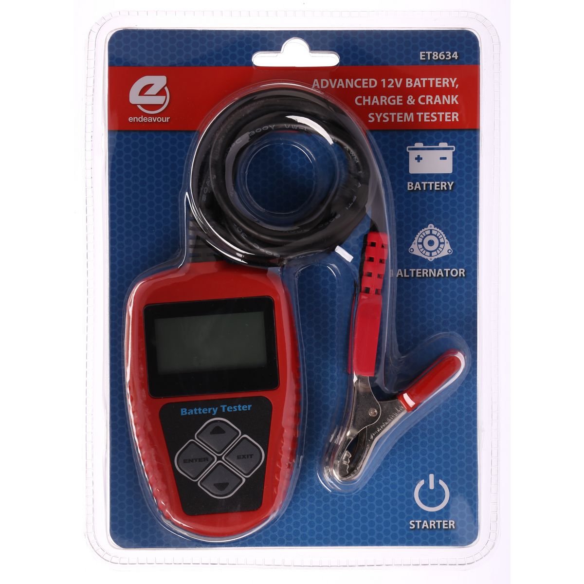 Endeavour Tools Battery Tester ET8634