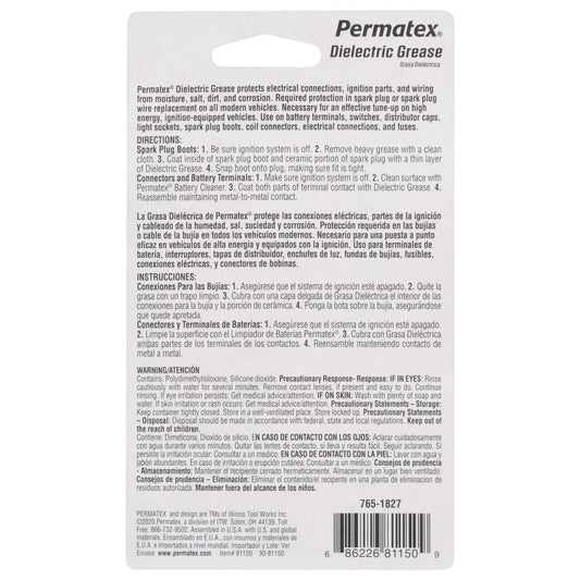 Permatex Dielectric Tune-Up Grease 9g
