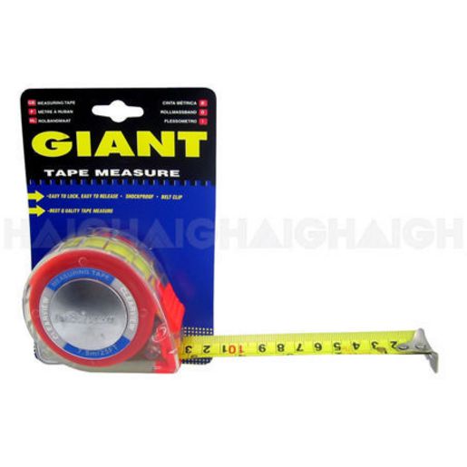 Haigh Tape Measure/25Mm X 7.5M Lge/See TM75