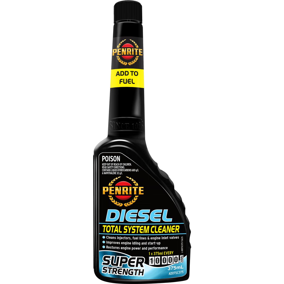 Penrite Diesel Total Fuel System Cleaner 375ml ADDTSC375