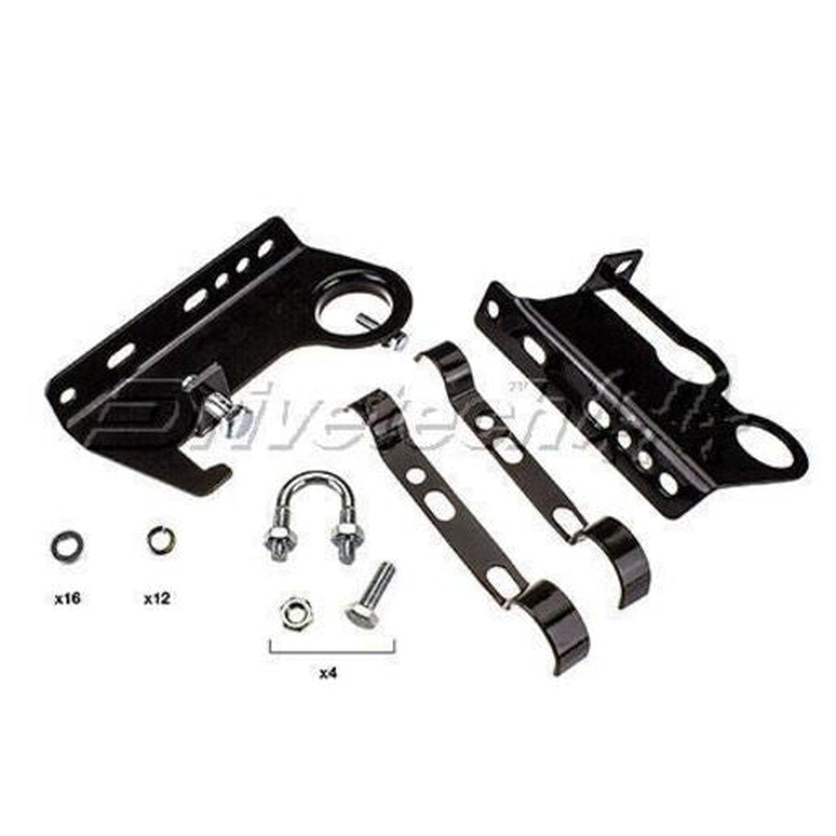 Drivetech 4x4 High Lift Jack/Shovel Holder Mount DT-HLJSHM