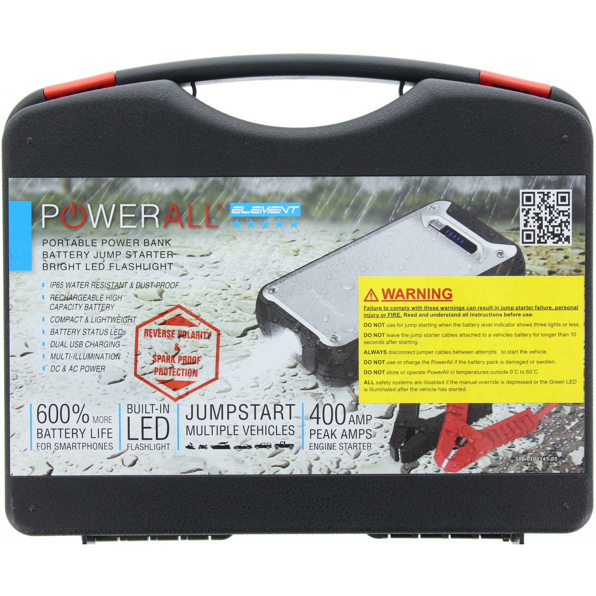Power All Powerbank - 12000Ma - 12V 400A Jump Start PBJS12000-AE