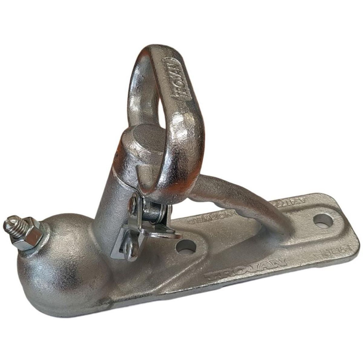 TROJAN Trailer Coupling 2000kg 2 Hole Zinc 616250Z