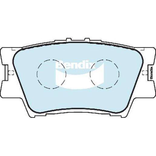 Bendix Heavy Duty Brake Pad Set Rear DB1832 HD