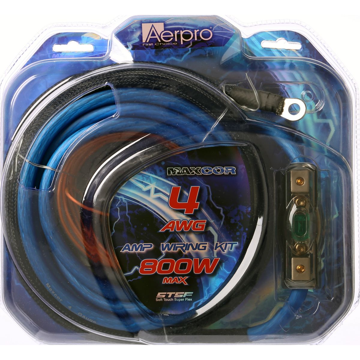 Aerpro Maxcor 2/4-Channel Amp Installation Kit 4AWG MX04