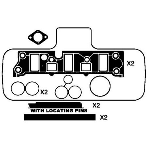 Permaseal Manifold Gasket Set MS3841K
