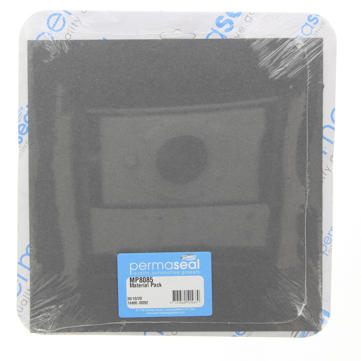 Permaseal Gasket Sheet 250x250x0.8mm MP8085