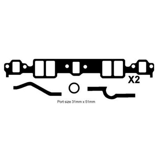 Permaseal Manifold Gasket HA154