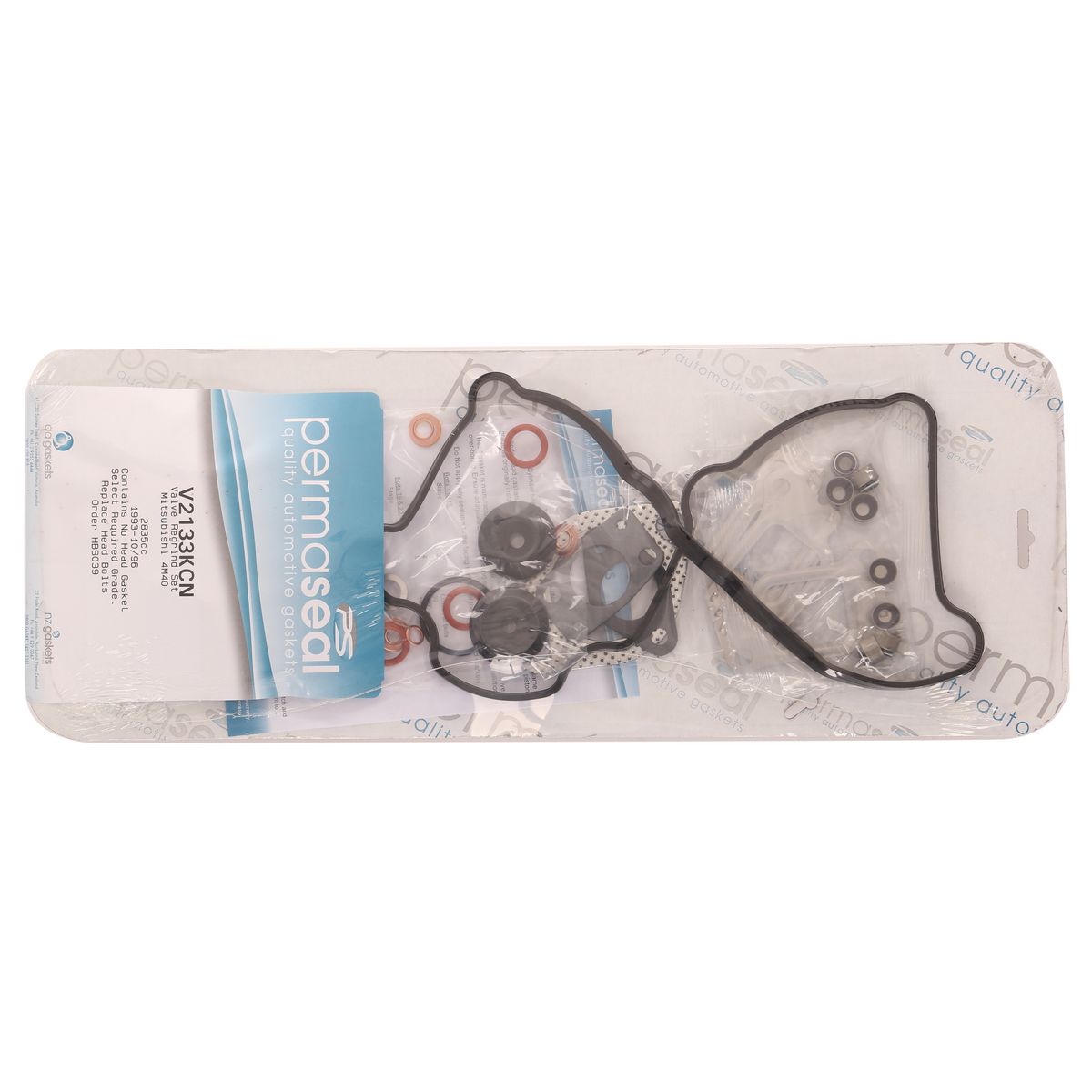 Permaseal Valve Regrind Gasket Set (Excl. Head Gasket) V2133KCN