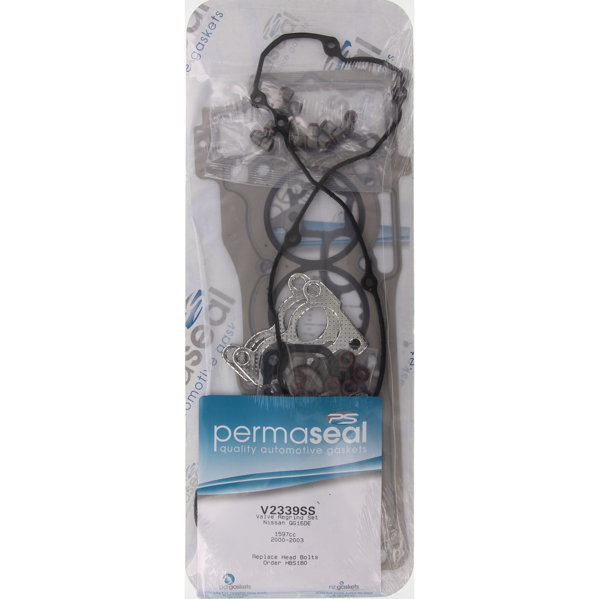 Permaseal Valve Regrind Gasket Set V2339SS