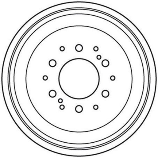 TRW Brake Drum DB4389