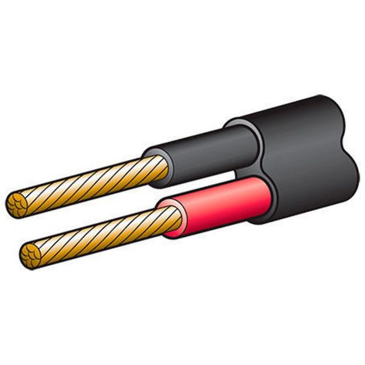 Narva Cable Twin Core 15A 4mm x 5m 5824-5TW