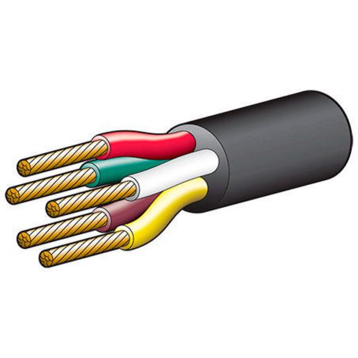 Narva 5 Core Trailer Wire 2.5mm x 6m 5852-6TC