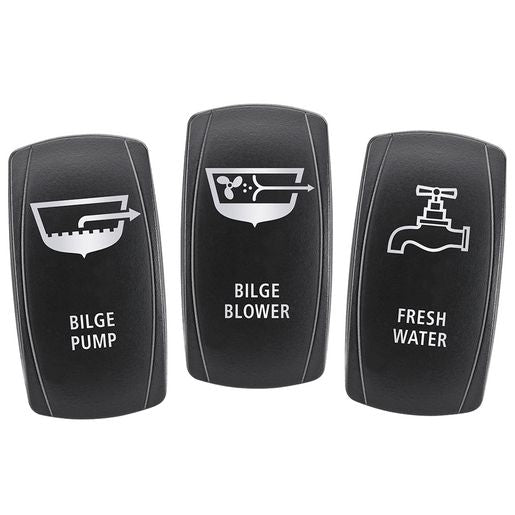 Narva Switch Face 3 Pack 63286BL