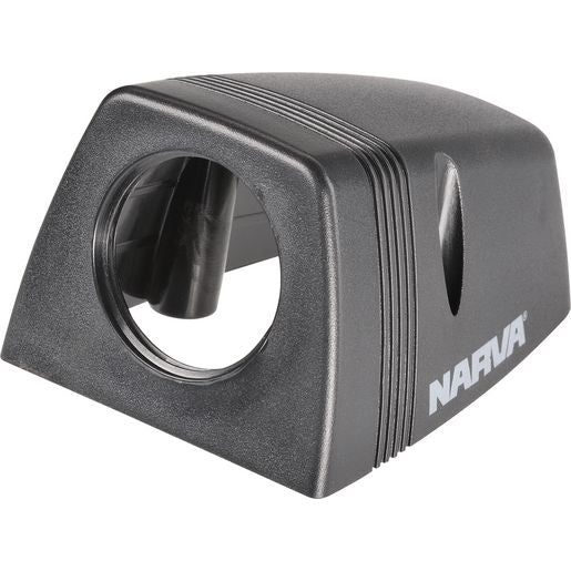 Narva Single Blank Surface Mount Housing Black 81159BL