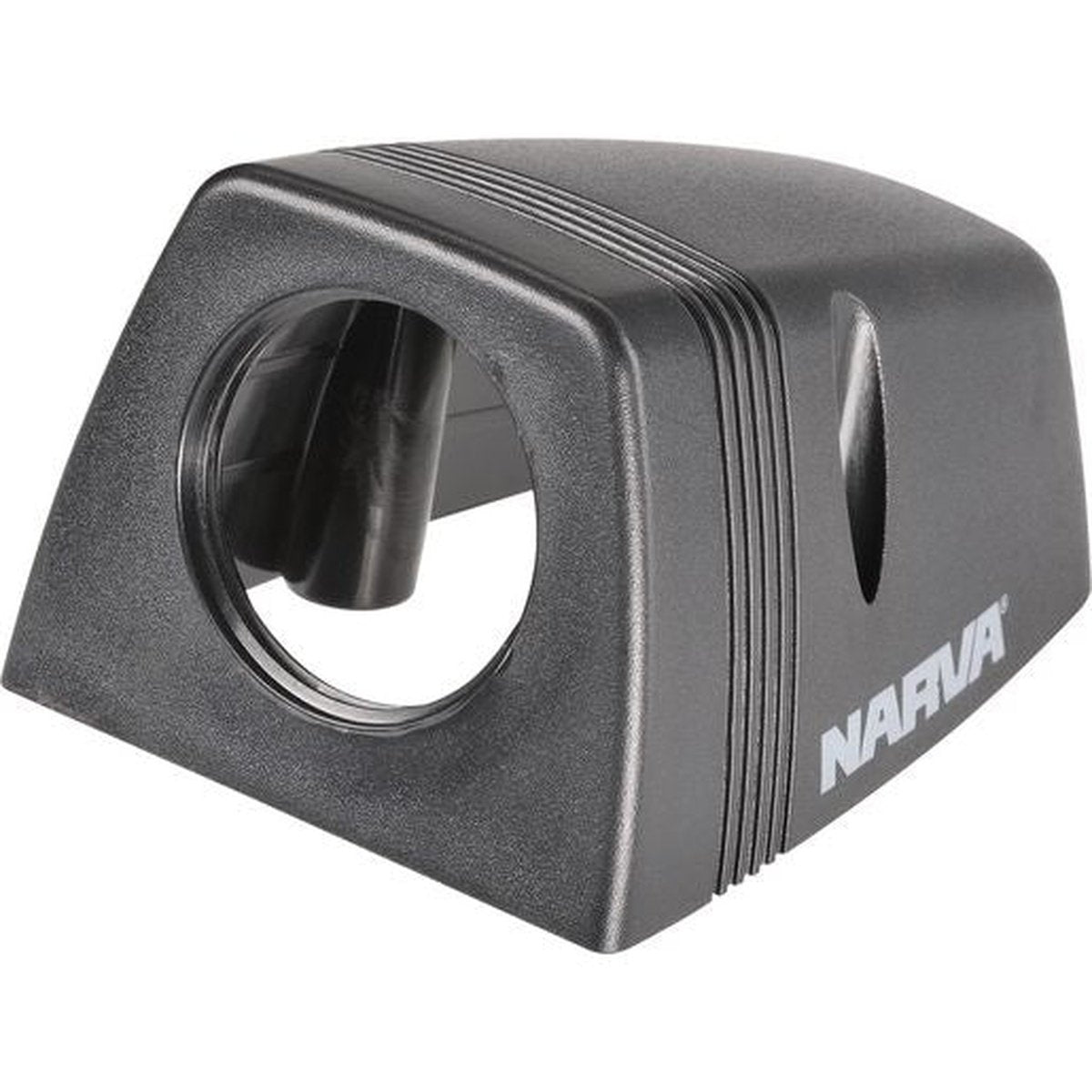 Narva Single Blank Surface Mount Housing Black 81159BL