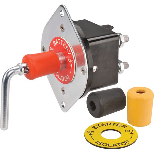Narva Battery Master Switch Dual Pole Lockout Lever 61066