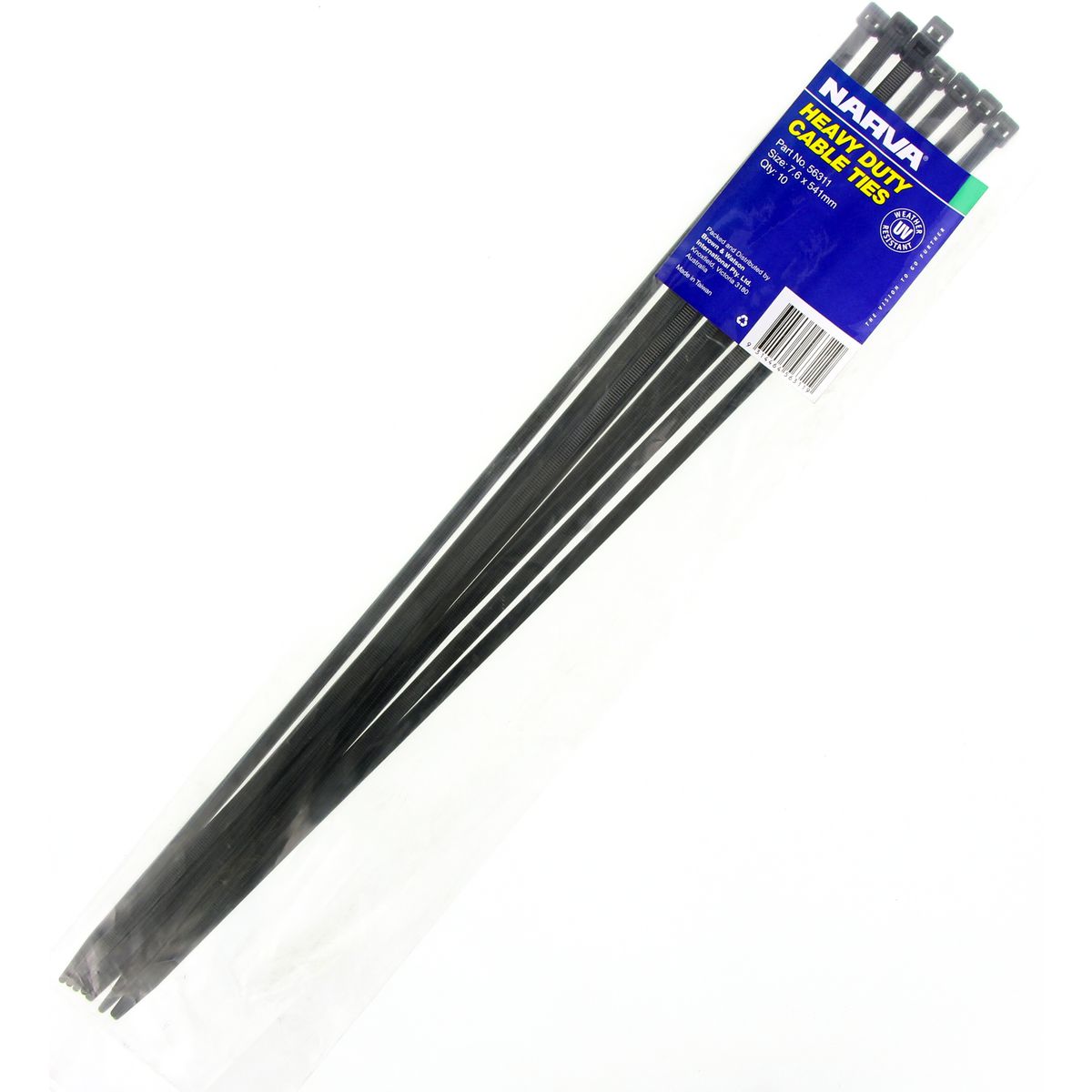 Narva Heavy-Duty Cable Tie (10Pk) 56311