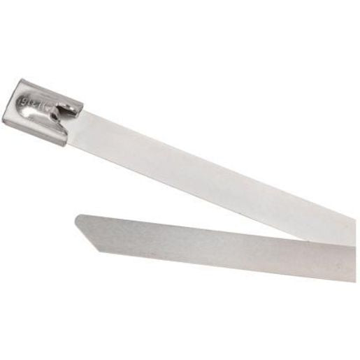 Narva Stainless Steel Cable Tie 4.6x201mm (50Pk) 56822