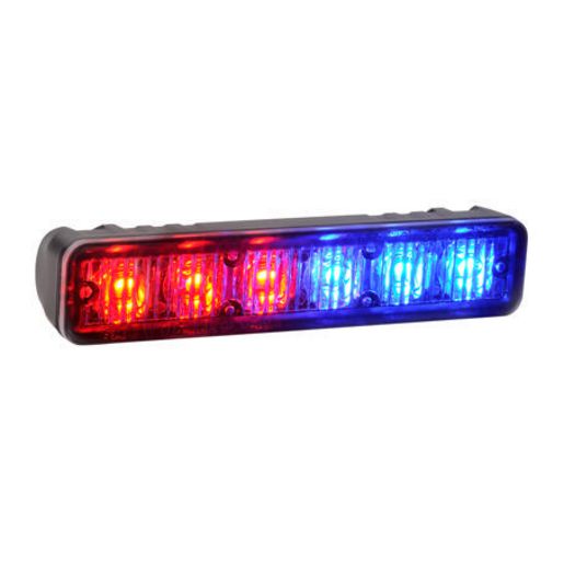 Narva 12/24V 6 Led W/Light Red/Blue 85207RB