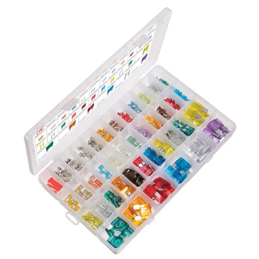 Narva Maxi, Standard, Micro, Micro 2 Blade & Glass Fuse Assortment 585 Pce 52032