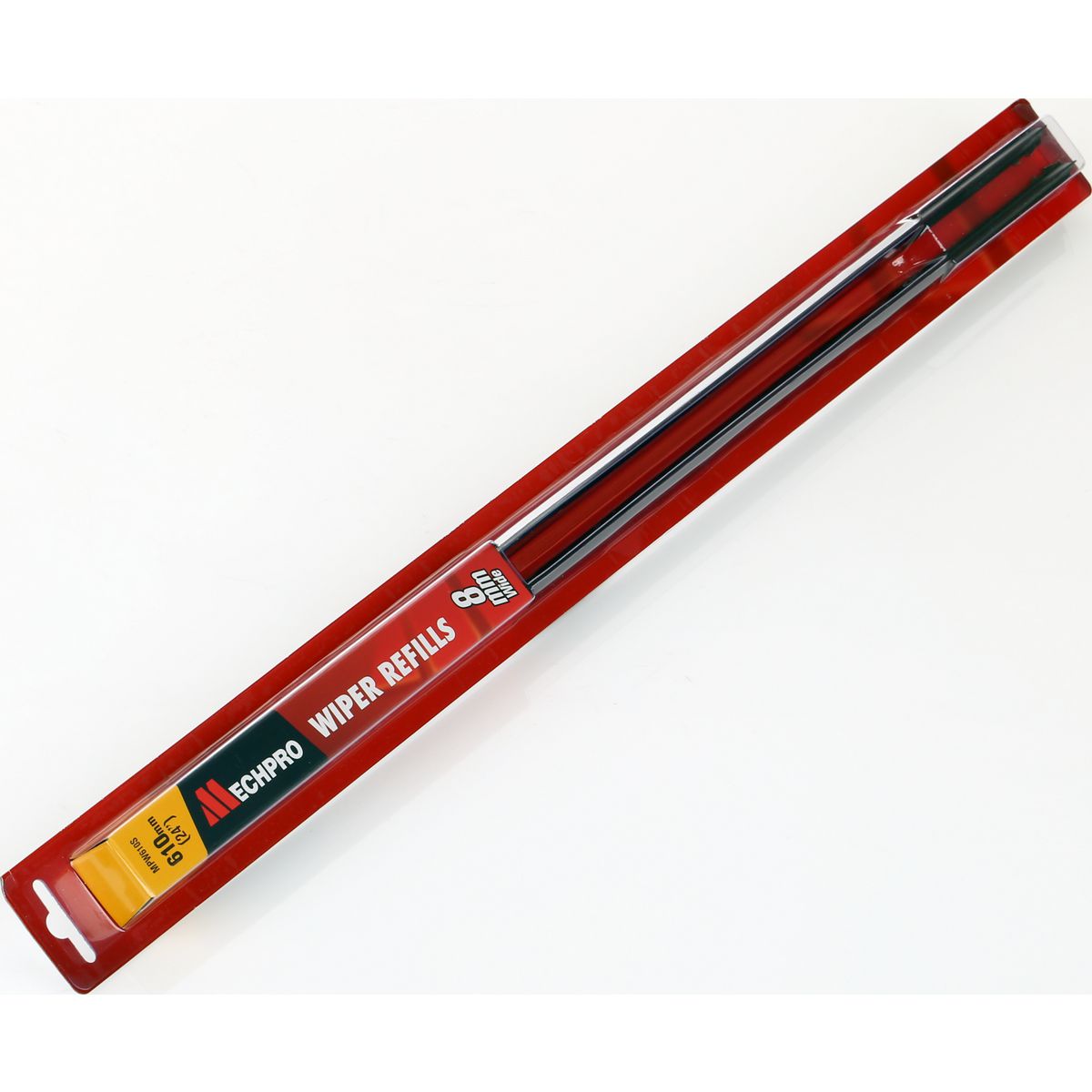 Mechpro Wiper Blade Refill 8mmx610mm (24in.) Trim To Fit MPW610S