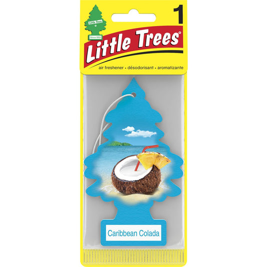Little Trees Car Air Freshener Caribbean Colada 1 Pack